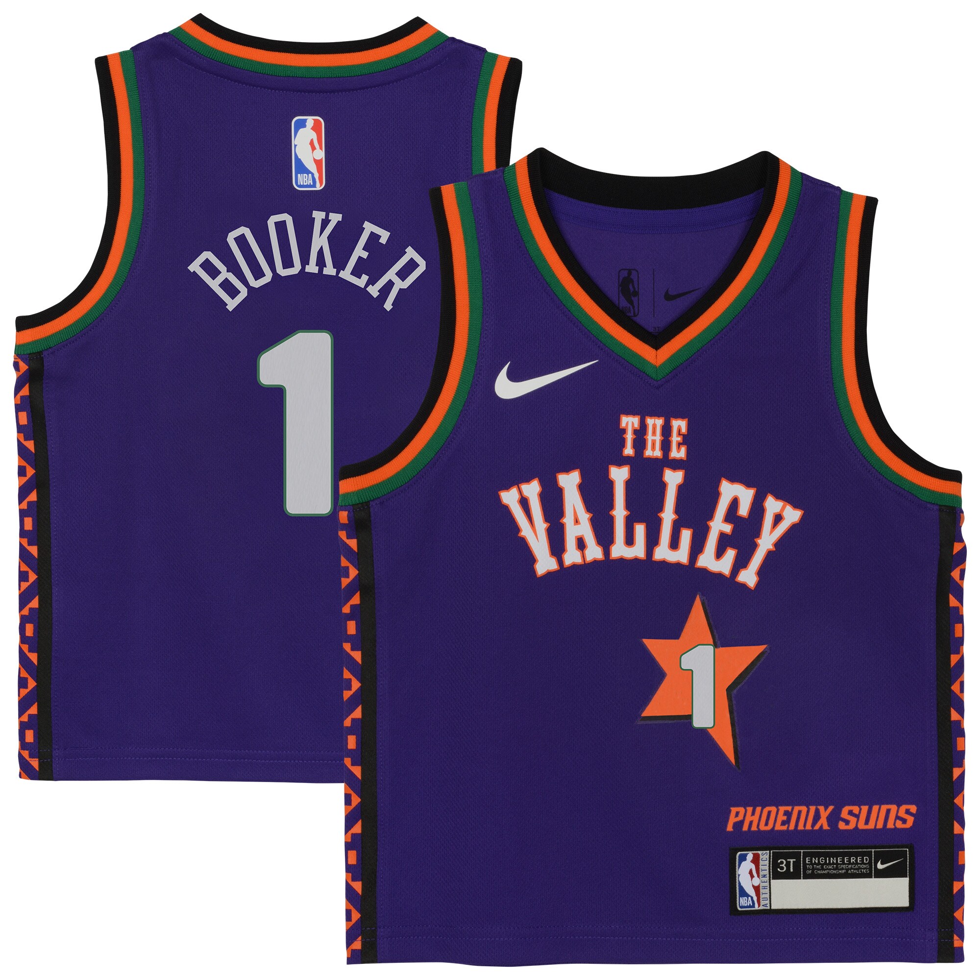 Phoenix Suns infant phoenix suns devin booker nike purple 202425 swingman player jersey – city edition Collection | Official Suns Shop