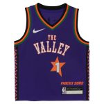 Phoenix Suns infant phoenix suns devin booker nike purple 202425 swingman player jersey – city edition Collection | Official Suns Shop