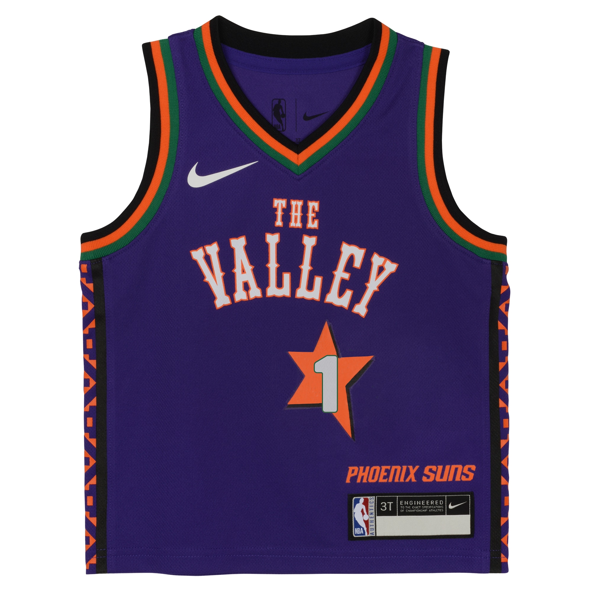 Phoenix Suns infant phoenix suns devin booker nike purple 202425 swingman player jersey – city edition Collection | Official Suns Shop