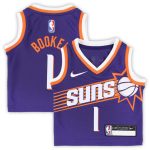 Phoenix Suns infant phoenix suns devin booker nike purple swingman player jersey – icon edition Collection | Official Suns Shop