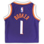 Phoenix Suns infant phoenix suns devin booker nike purple swingman player jersey – icon edition Collection | Official Suns Shop