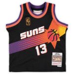 Phoenix Suns infant phoenix suns steve nash mitchell  ness black 199697 hardwood classics retired player jersey Collection | Official Suns Shop