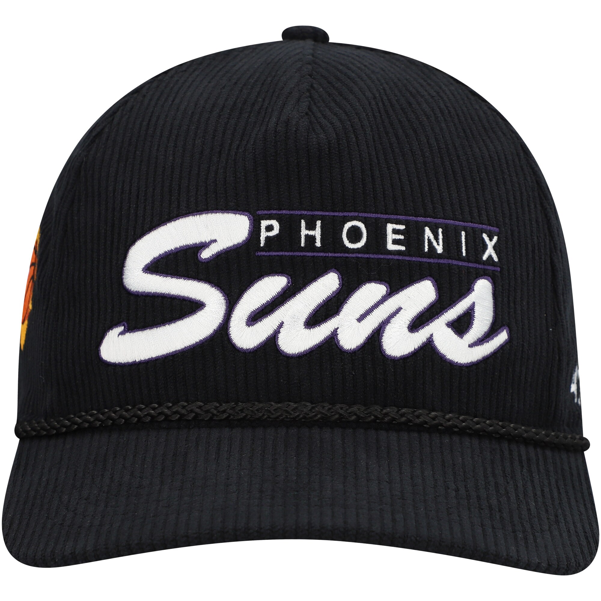 Phoenix Suns mens phoenix suns 47 black double header sidepatch cord hitch adjustable hat Collection | Official Suns Shop