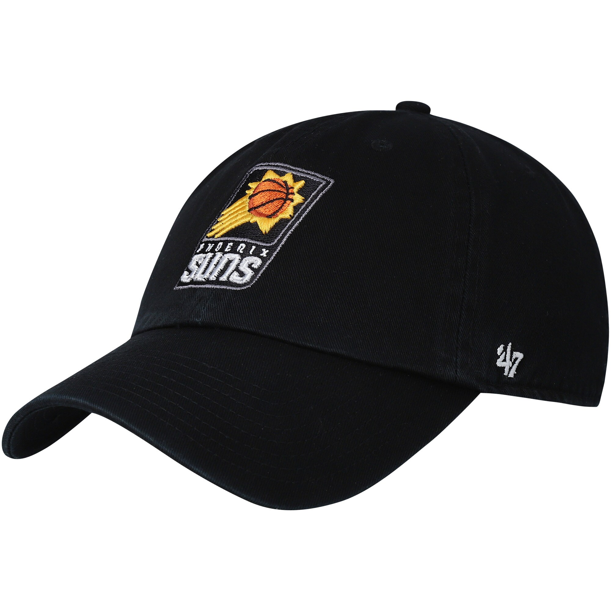 Phoenix Suns mens phoenix suns 47 black team clean-up adjustable hat Collection | Official Suns Shop