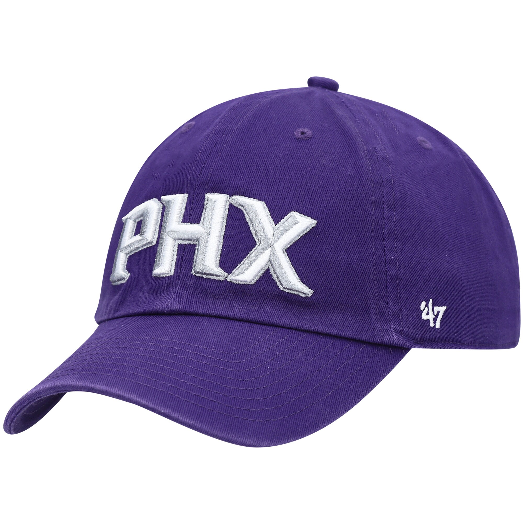 Phoenix Suns mens phoenix suns 47 purple clean up wordmark adjustable hat Collection | Official Suns Shop