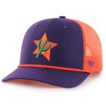 Phoenix Suns mens phoenix suns 47 purpleorange 202425 city edition trucker adjustable hat Collection | Official Suns Shop