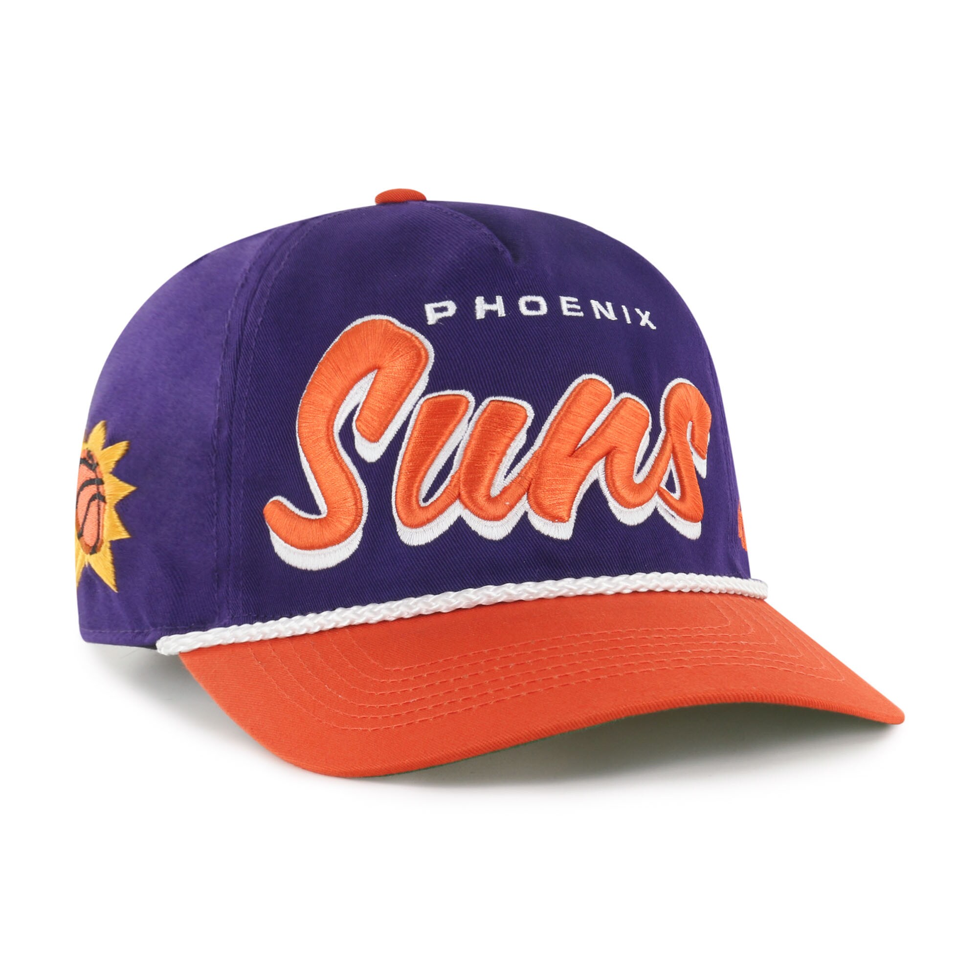 Phoenix Suns mens phoenix suns 47 purpleorange dropshadow rope hitch adjustable hat Collection | Official Suns Shop