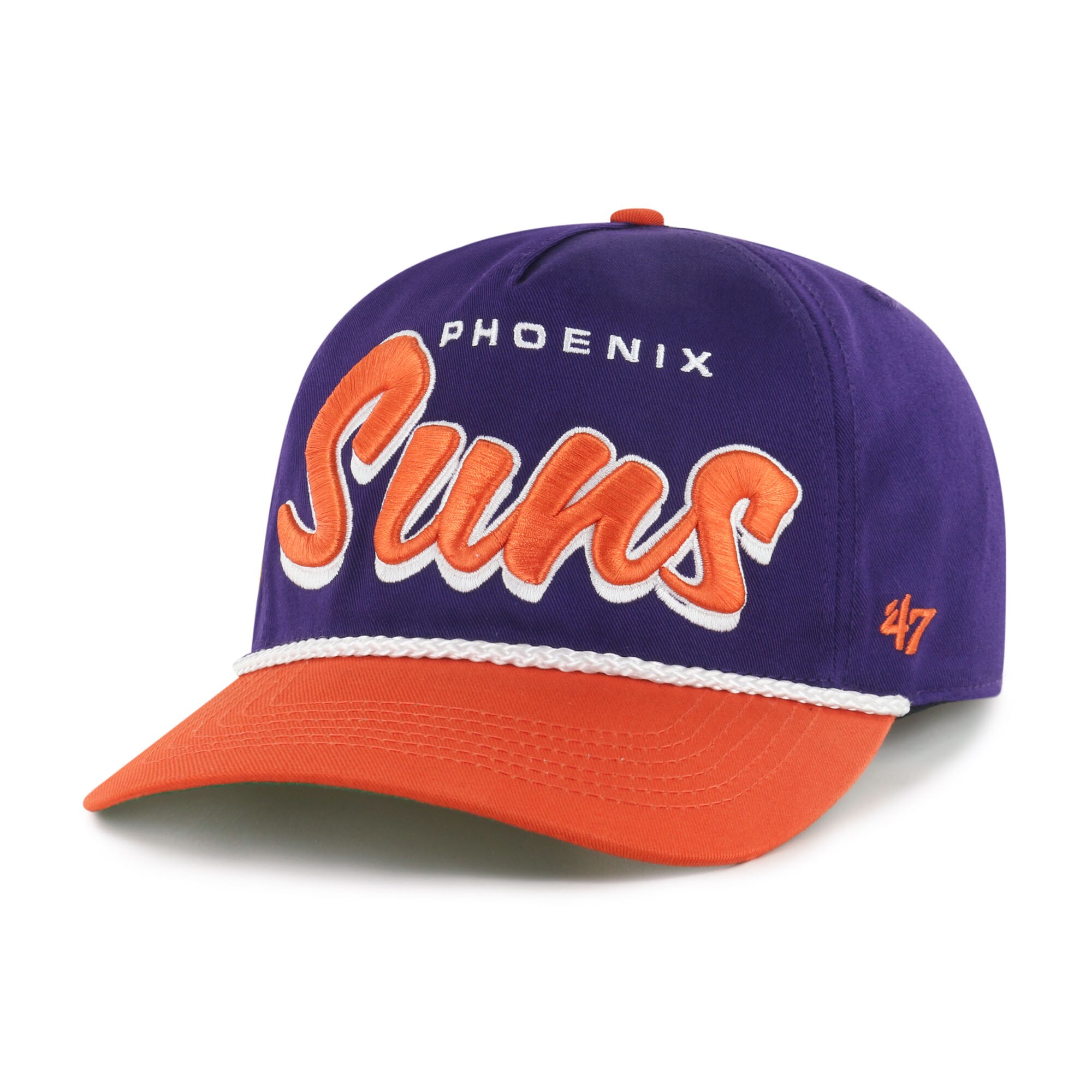 Phoenix Suns mens phoenix suns 47 purpleorange dropshadow rope hitch adjustable hat Collection | Official Suns Shop