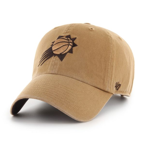 Phoenix Suns mens phoenix suns 47 tan ballpark clean up adjustable hat Collection | Official Suns Shop