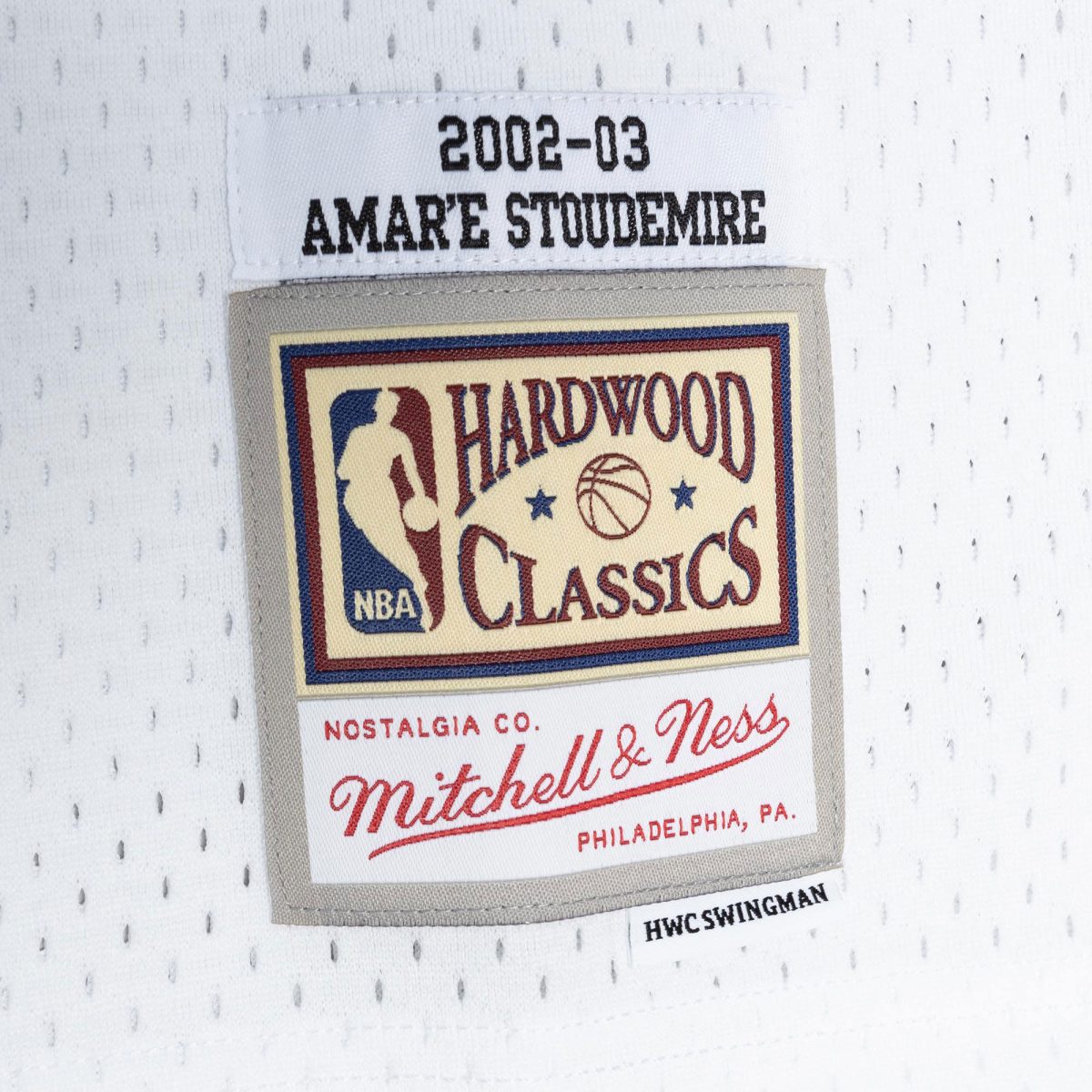 Phoenix Suns mens phoenix suns amare stoudemire mitchell  ness white 200203 hardwood classics swingman jersey Collection | Official Suns Shop
