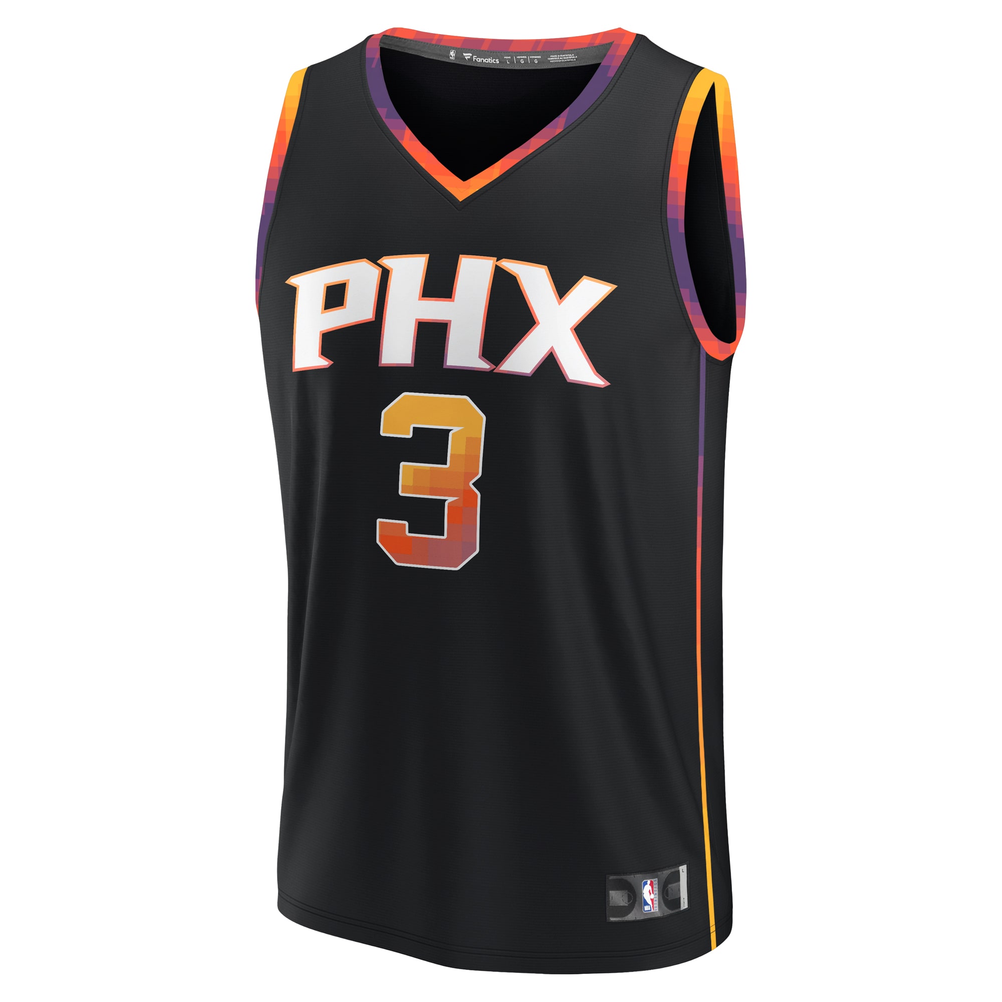 Phoenix Suns mens phoenix suns bradley beal fanatics black fast break player jersey – statement edition Collection | Official Suns Shop