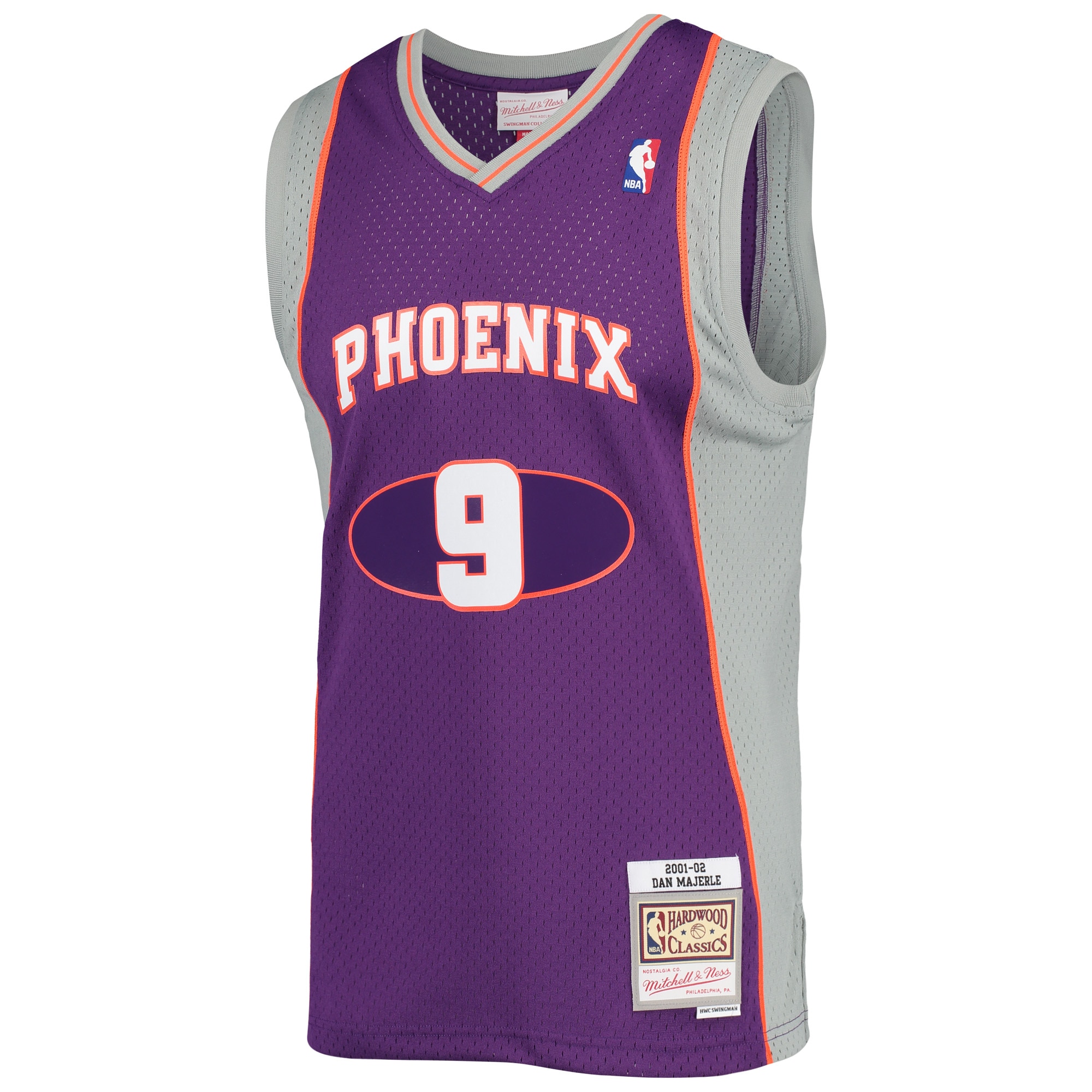 Phoenix Suns mens phoenix suns dan majerle mitchell  ness purple 200102 hardwood classics swingman jersey Collection | Official Suns Shop