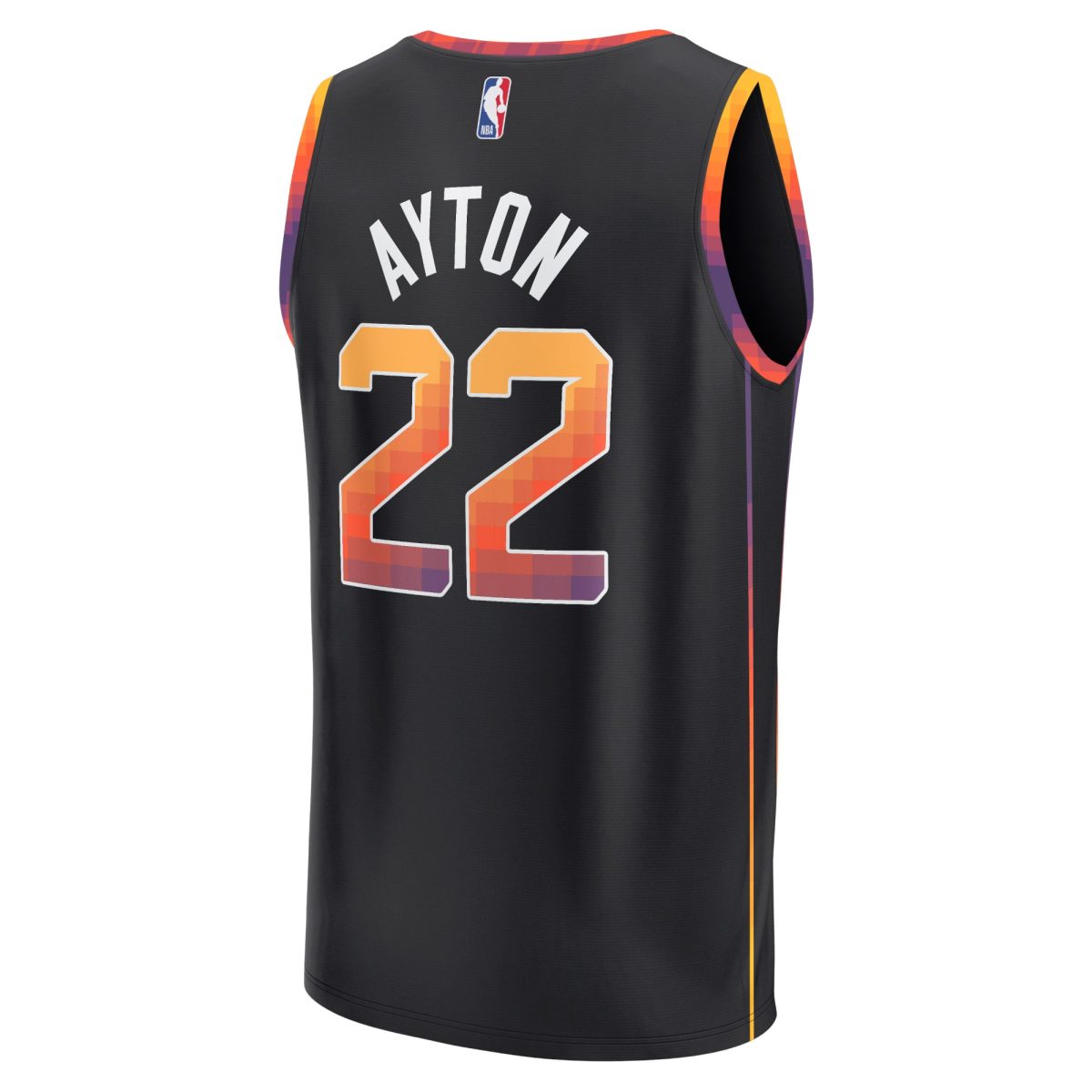 Phoenix Suns mens phoenix suns deandre ayton fanatics black fast break replica player jersey – statement edition Collection | Official Suns Shop