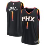 Phoenix Suns mens phoenix suns devin booker fanatics black fast break replica player jersey – statement edition Collection | Official Suns Shop
