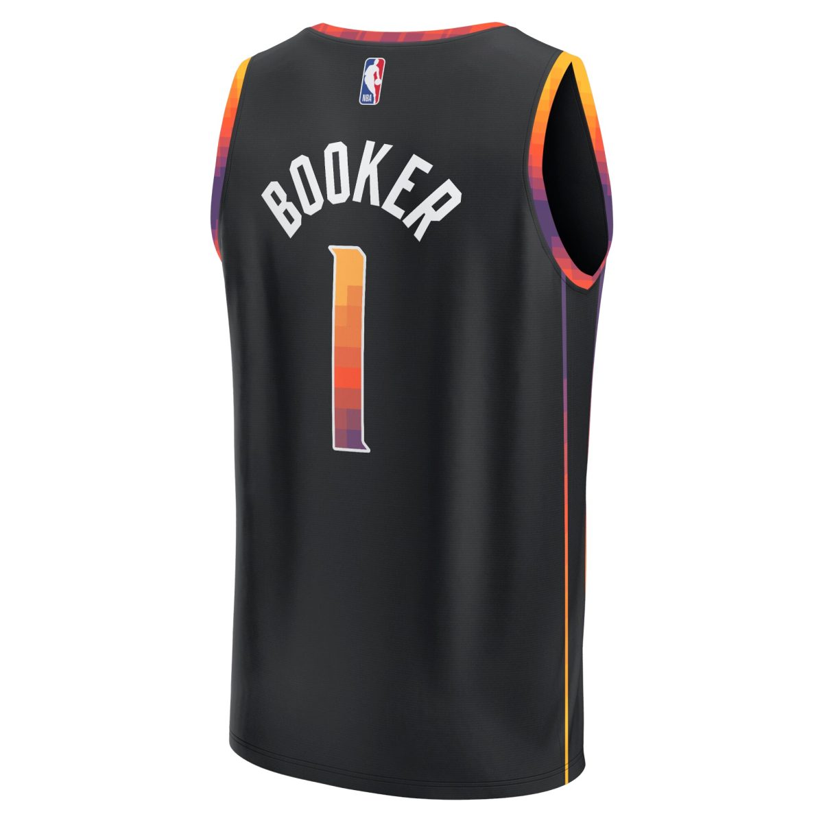 Phoenix Suns mens phoenix suns devin booker fanatics black fast break replica player jersey – statement edition Collection | Official Suns Shop