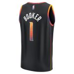 Phoenix Suns mens phoenix suns devin booker fanatics black fast break replica player jersey – statement edition Collection | Official Suns Shop