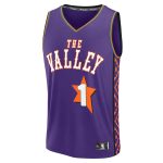 Phoenix Suns mens phoenix suns devin booker fanatics purple 202425 fast break player jersey – city edition Collection | Official Suns Shop