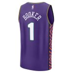 Phoenix Suns mens phoenix suns devin booker fanatics purple 202425 fast break player jersey – city edition Collection | Official Suns Shop