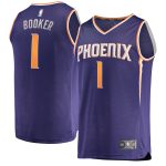 Phoenix Suns mens phoenix suns devin booker fanatics purple fast break replica jersey – icon edition Collection | Official Suns Shop