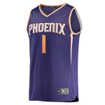 Phoenix Suns mens phoenix suns devin booker fanatics purple fast break replica jersey – icon edition Collection | Official Suns Shop