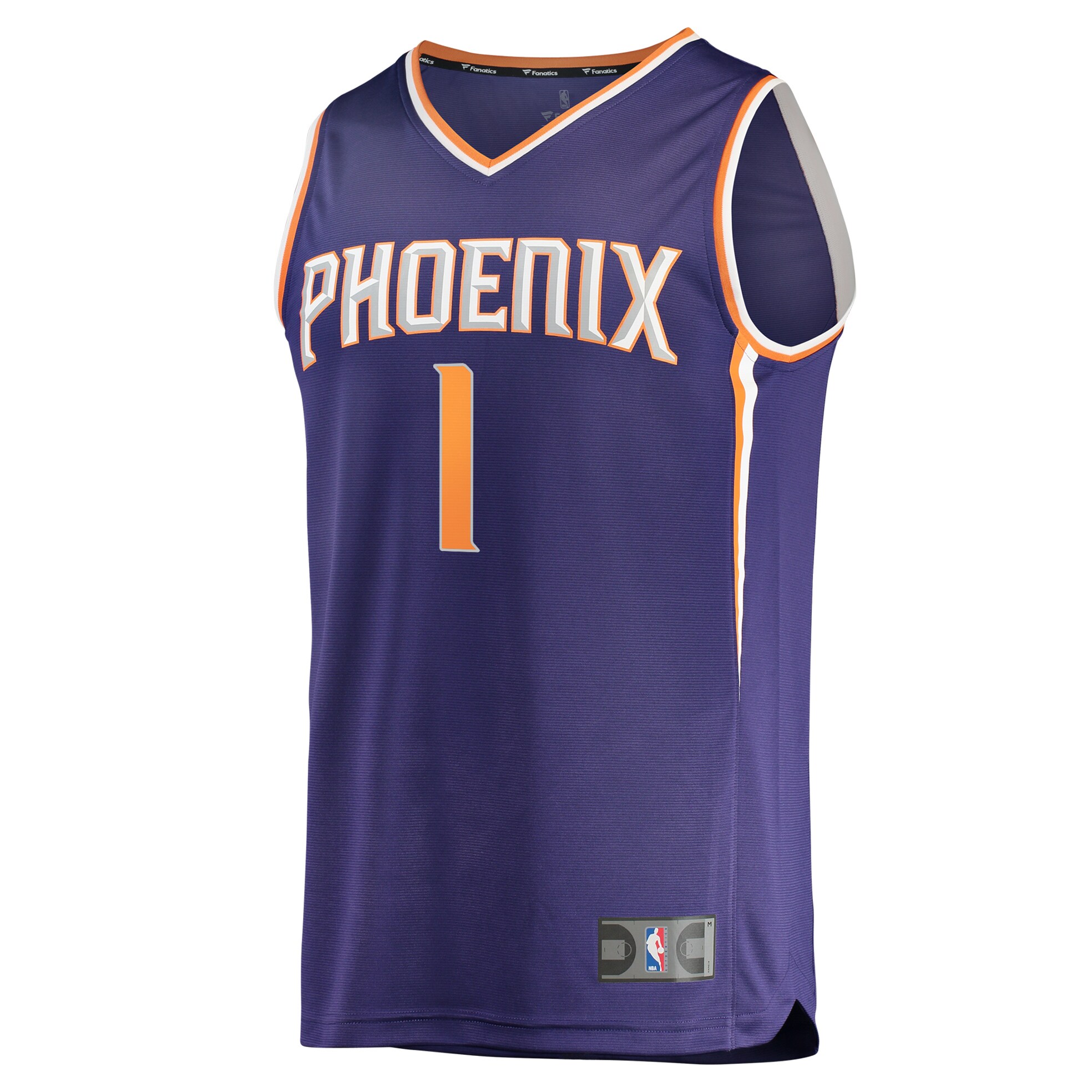 Phoenix Suns mens phoenix suns devin booker fanatics purple fast break replica jersey – icon edition Collection | Official Suns Shop