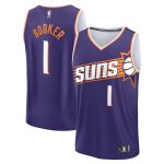 Phoenix Suns mens phoenix suns devin booker fanatics purple fast break replica player jersey – icon edition Collection | Official Suns Shop