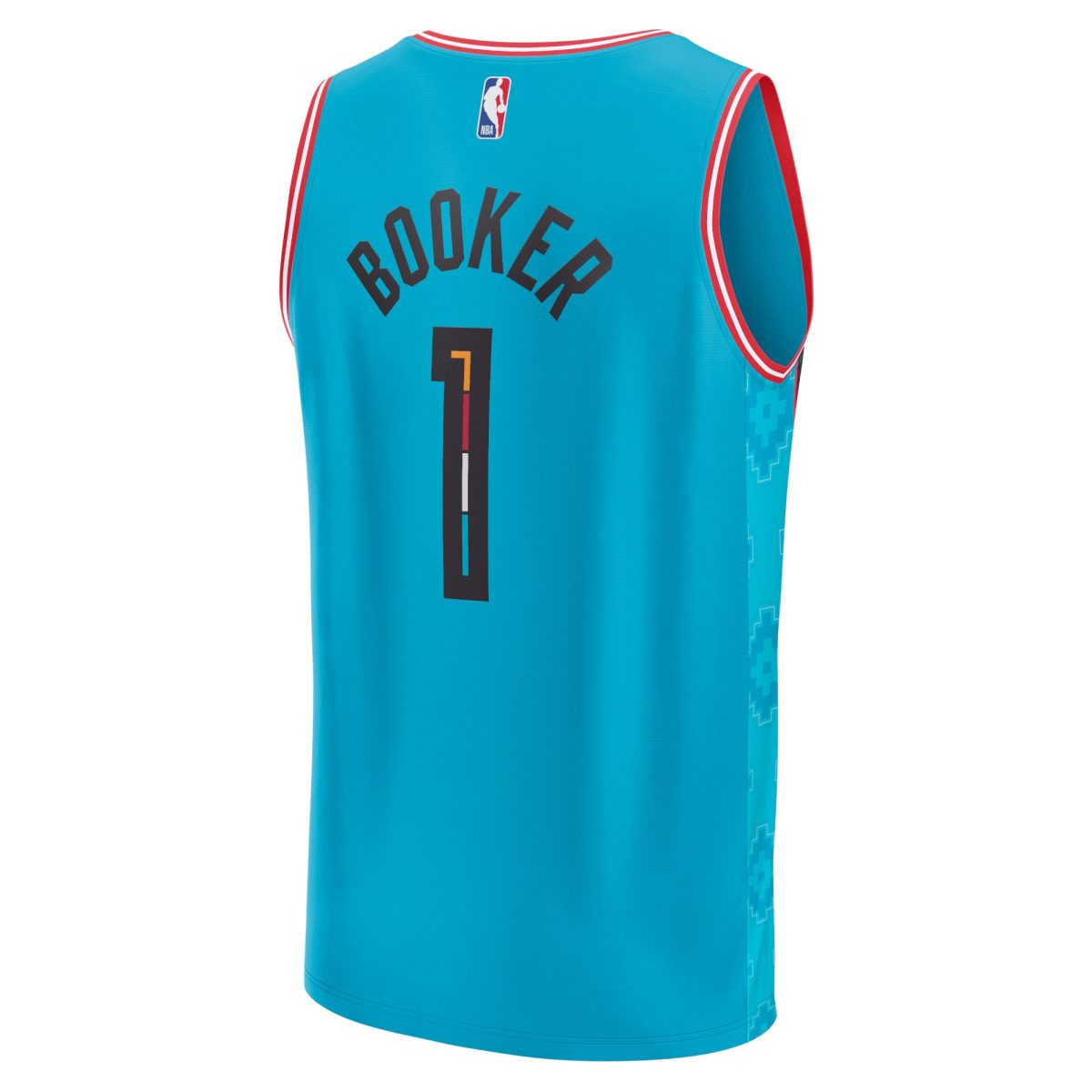 Phoenix Suns mens phoenix suns devin booker fanatics teal fastbreak jersey – city edition Collection | Official Suns Shop