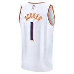 Phoenix Suns mens phoenix suns devin booker fanatics white fast break replica jersey – association edition Collection | Official Suns Shop
