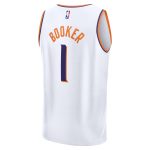 Phoenix Suns mens phoenix suns devin booker fanatics white fast break replica player jersey – association edition 201291334 Collection | Official Suns Shop