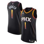 Phoenix Suns mens phoenix suns devin booker jordan brand black authentic player jersey – statement edition Collection | Official Suns Shop