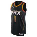 Phoenix Suns mens phoenix suns devin booker jordan brand black authentic player jersey – statement edition Collection | Official Suns Shop