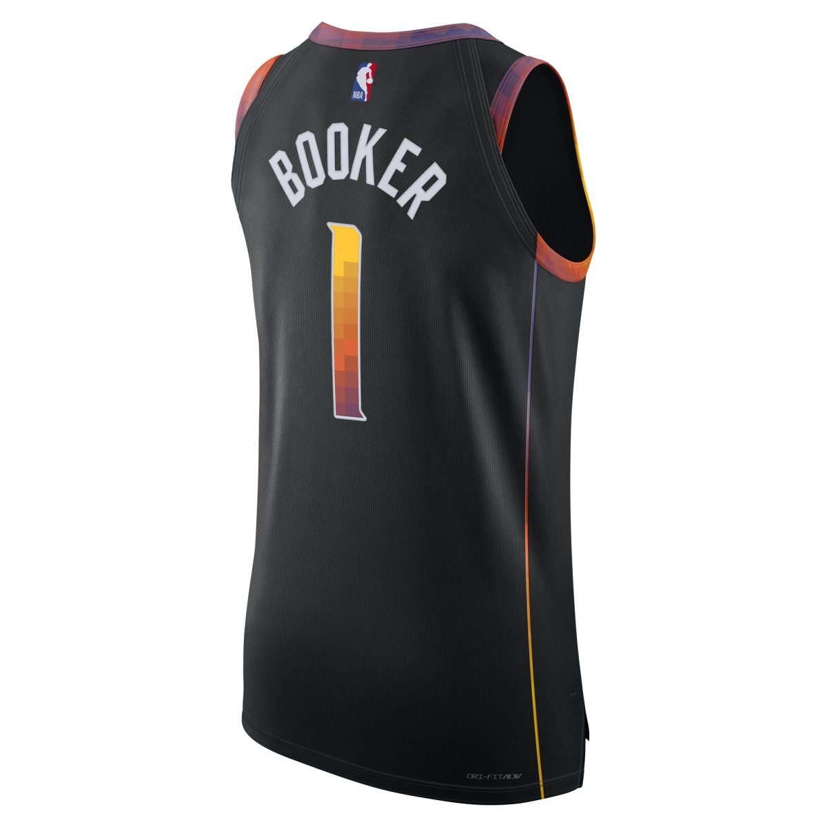 Phoenix Suns mens phoenix suns devin booker jordan brand black authentic player jersey – statement edition Collection | Official Suns Shop