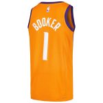 Phoenix Suns mens phoenix suns devin booker jordan brand orange swingman player jersey – statement edition Collection | Official Suns Shop