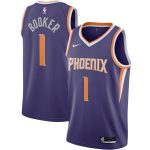 Phoenix Suns mens phoenix suns devin booker nike purple 202021 swingman jersey – icon edition Collection | Official Suns Shop
