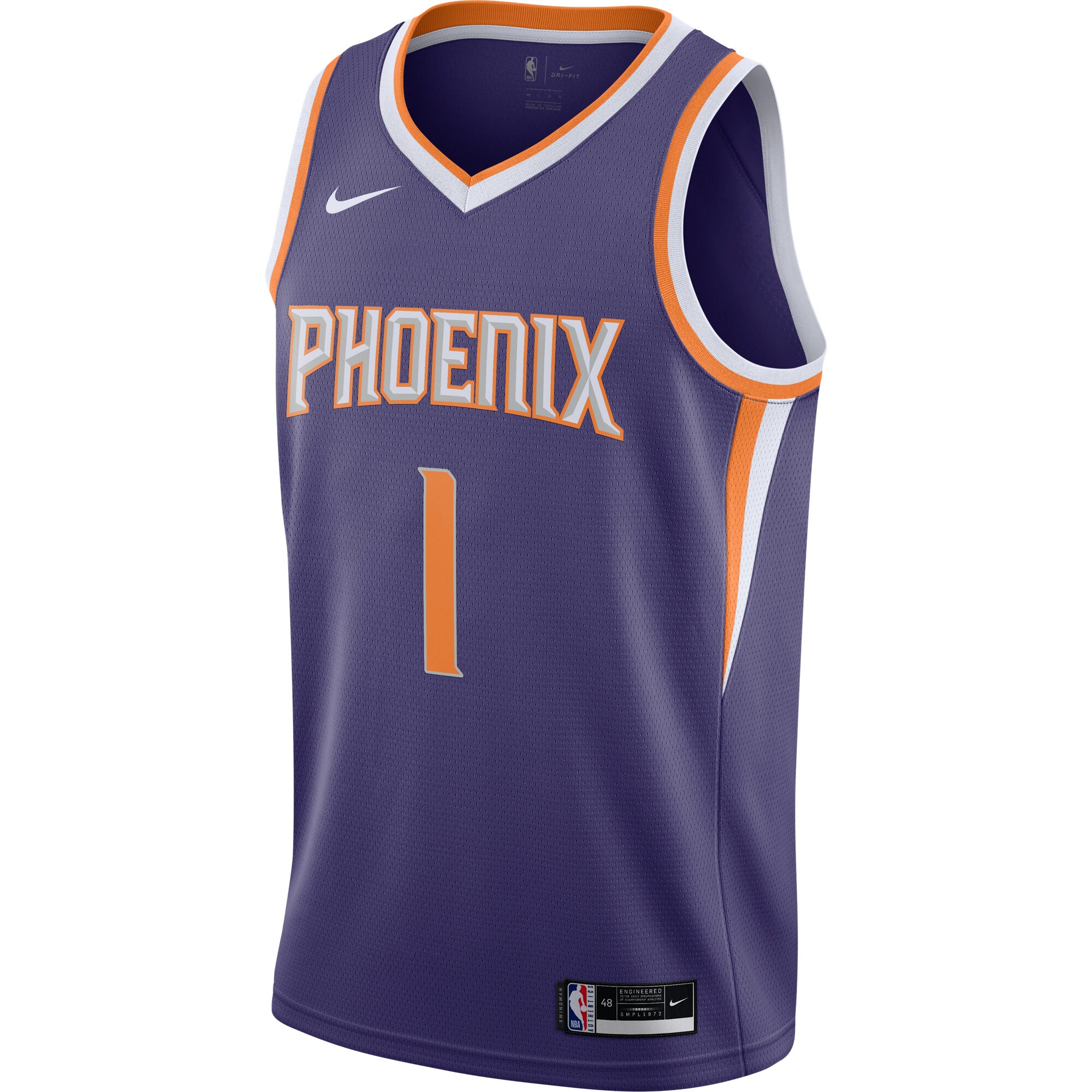 Phoenix Suns mens phoenix suns devin booker nike purple 202021 swingman jersey – icon edition Collection | Official Suns Shop