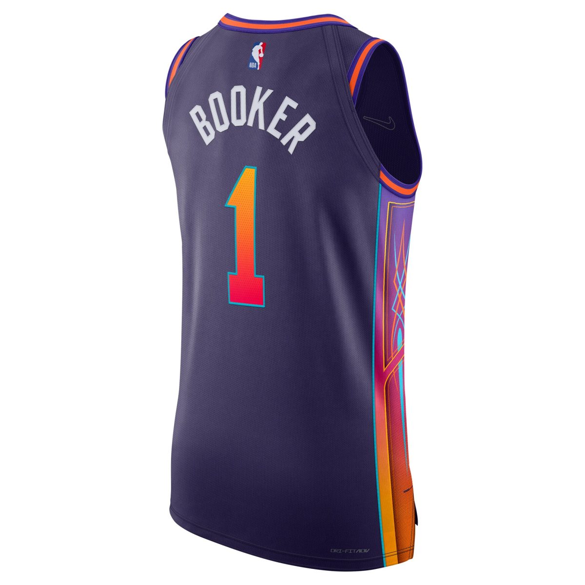 Phoenix Suns mens phoenix suns devin booker nike purple authentic jersey – city edition Collection | Official Suns Shop