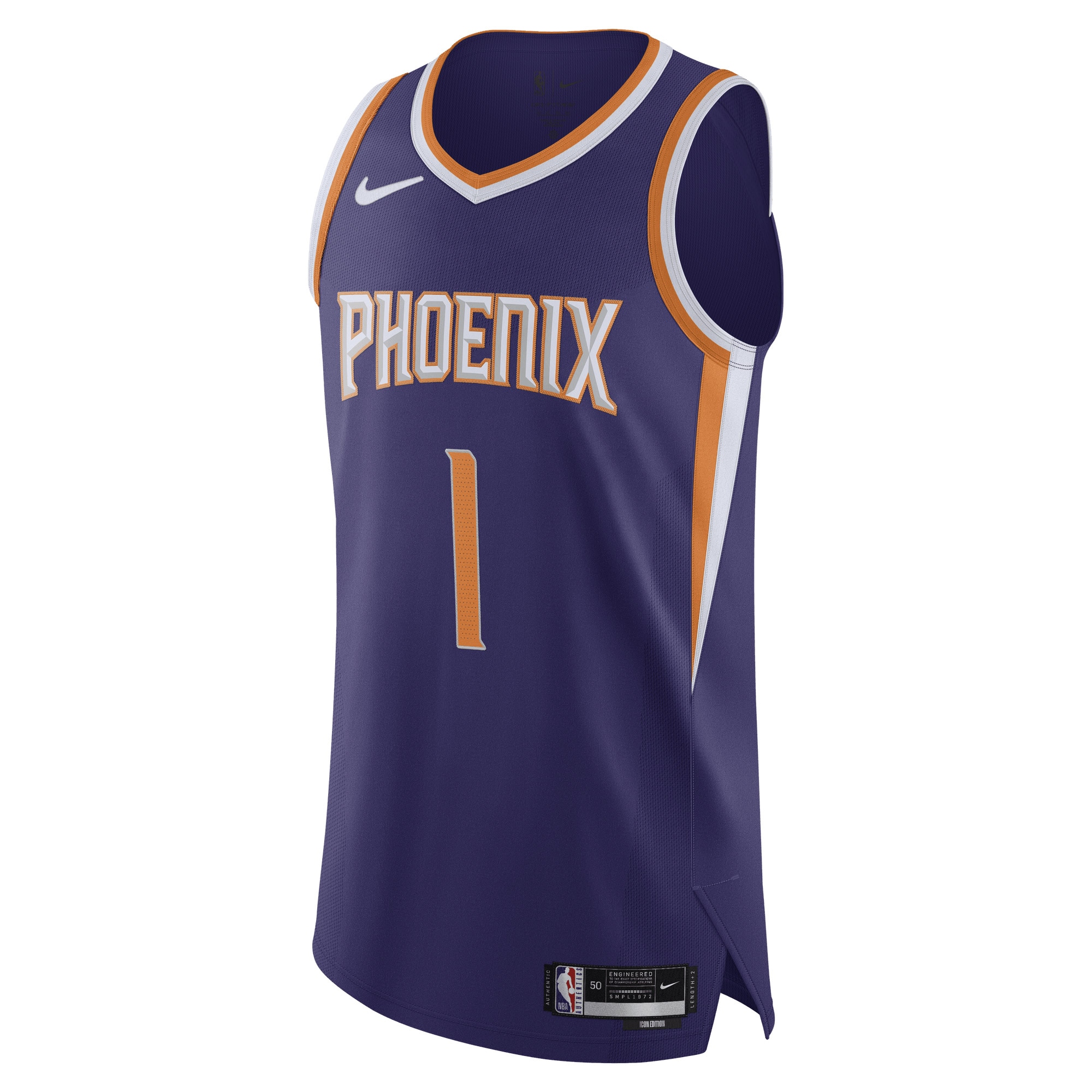 Phoenix Suns mens phoenix suns devin booker nike purple authentic jersey – icon edition 4654369 Collection | Official Suns Shop