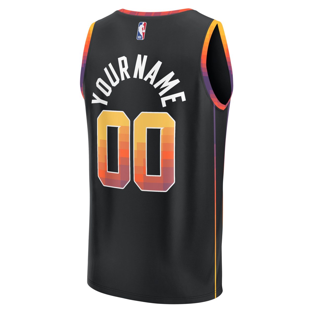 Phoenix Suns mens phoenix suns fanatics black fast break custom replica jersey – statement edition Collection | Official Suns Shop