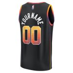 Phoenix Suns mens phoenix suns fanatics black fast break custom replica jersey – statement edition Collection | Official Suns Shop