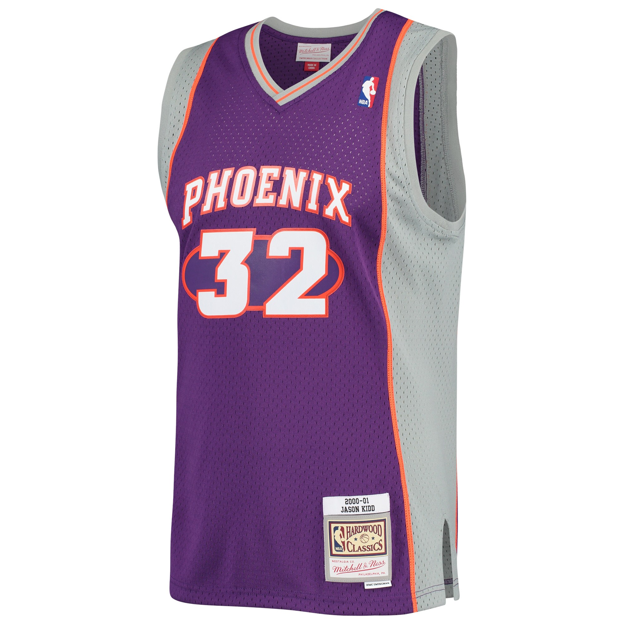 Phoenix Suns mens phoenix suns jason kidd mitchell  ness purple big  tall hardwood classics 200001 swingman jersey Collection | Official Suns Shop