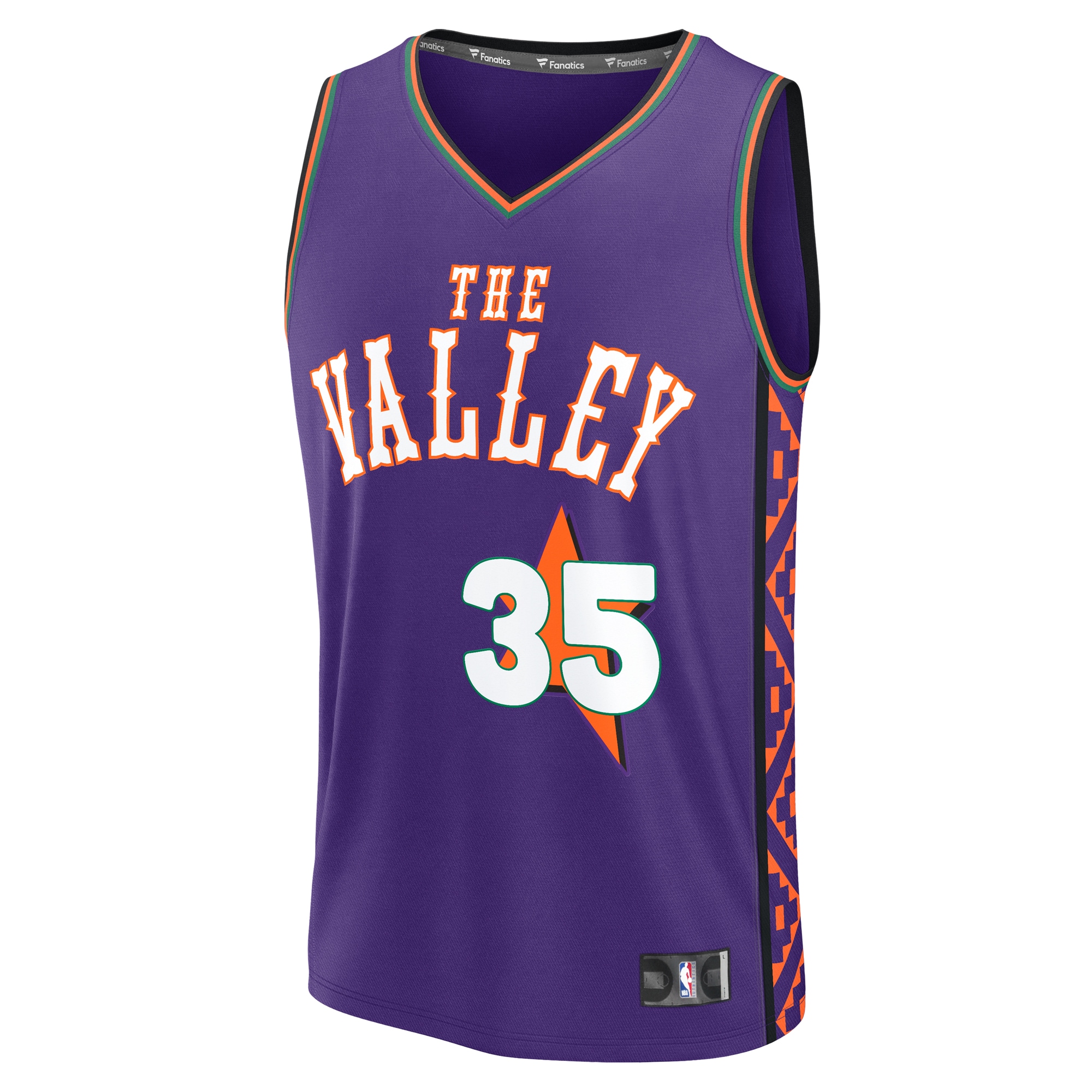 Phoenix Suns mens phoenix suns kevin durant fanatics purple 202425 fast break player jersey – city edition Collection | Official Suns Shop