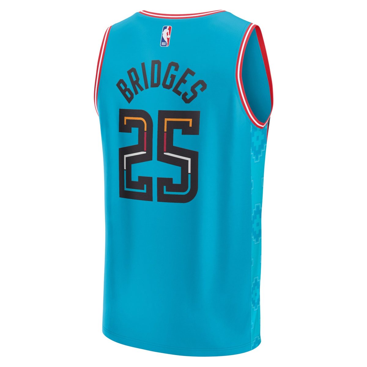 Phoenix Suns mens phoenix suns mikal bridges fanatics teal fastbreak jersey – city edition Collection | Official Suns Shop