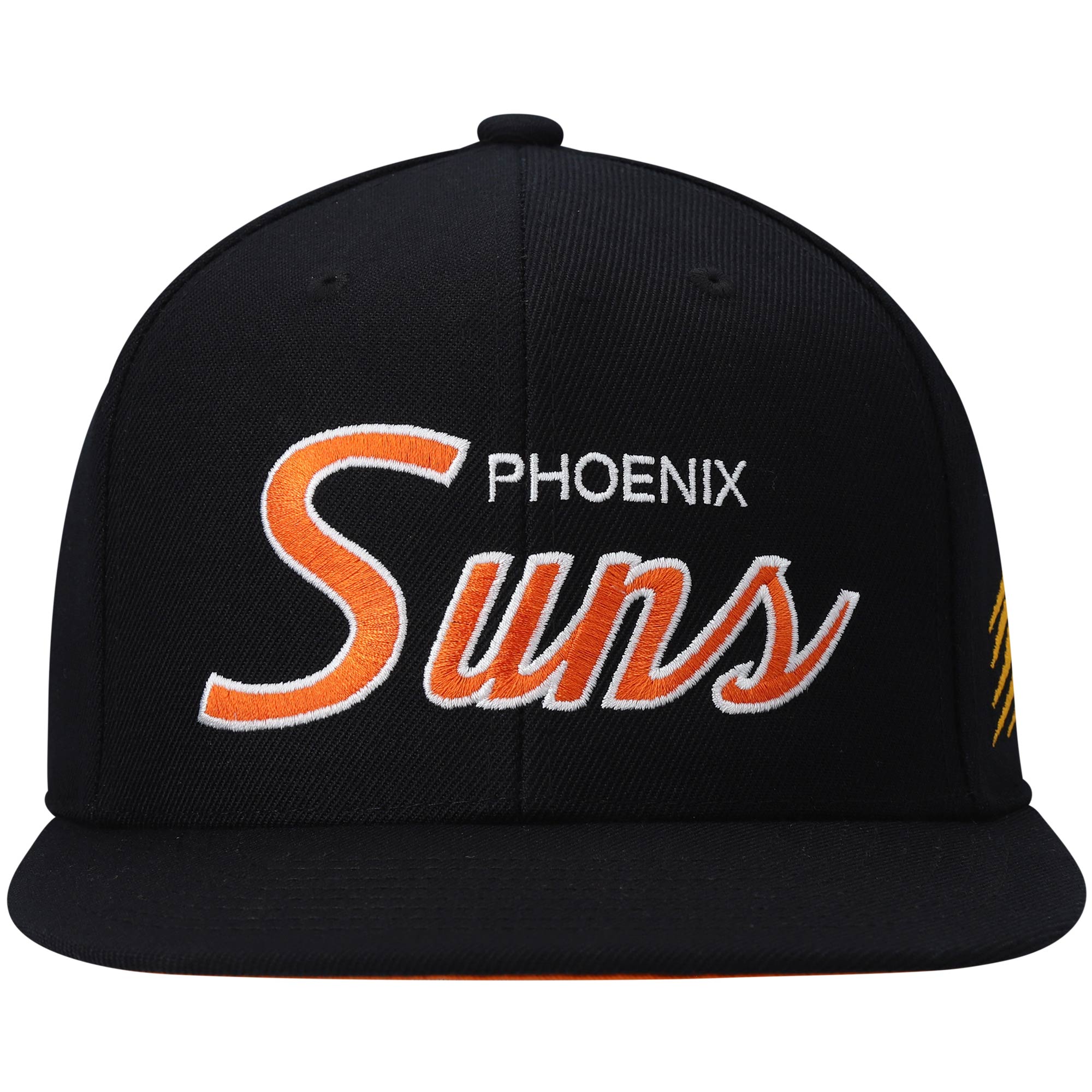 Phoenix Suns mens phoenix suns mitchell  ness black hardwood classics script 2.0 snapback hat Collection | Official Suns Shop