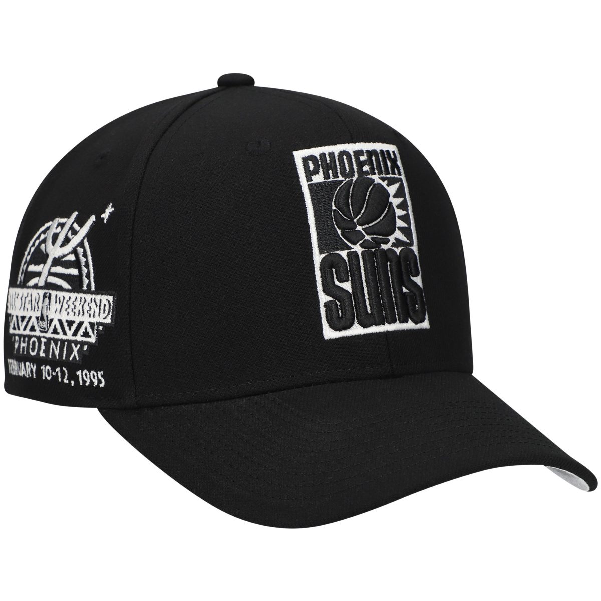 Phoenix Suns mens phoenix suns mitchell  ness black panda adjustable hat Collection | Official Suns Shop