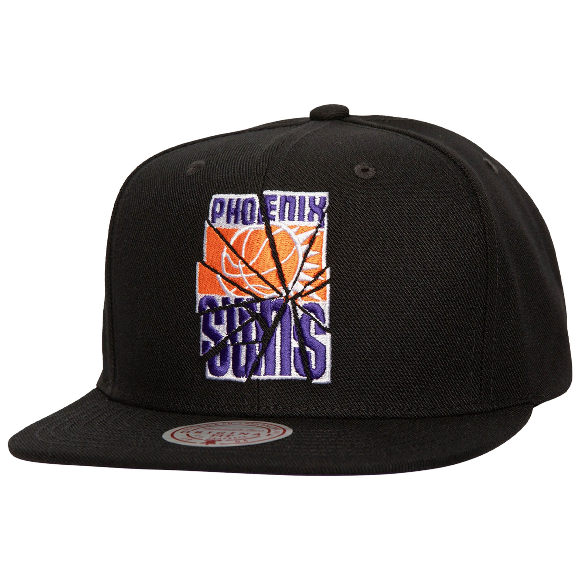 Phoenix Suns mens phoenix suns mitchell  ness black shattered logo snapback hat Collection | Official Suns Shop