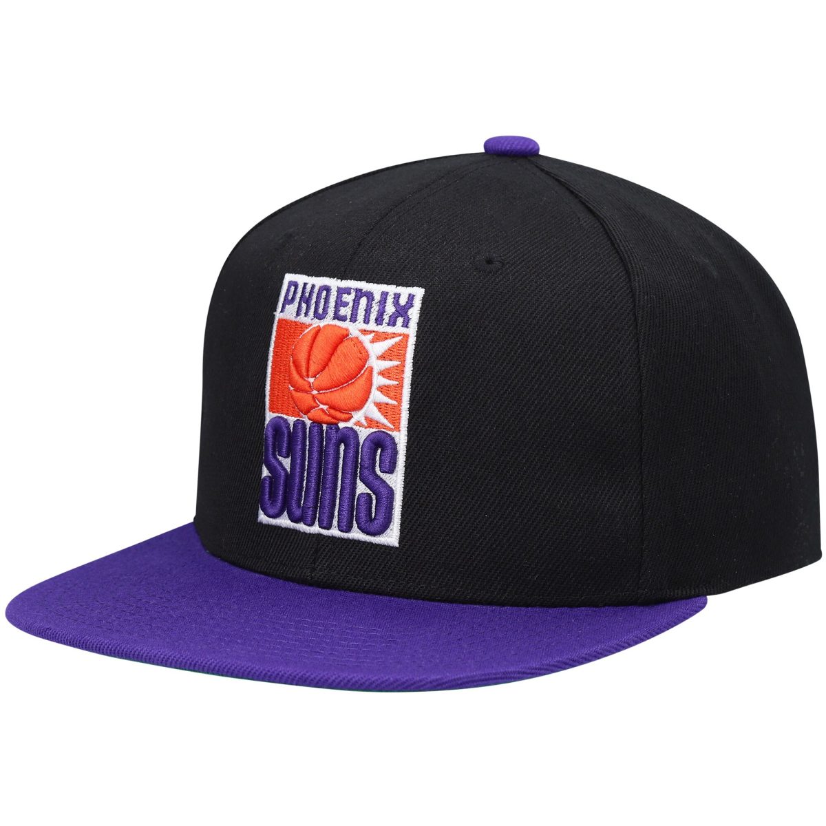 Phoenix Suns mens phoenix suns mitchell  ness blackpurple hardwood classics snapback hat Collection | Official Suns Shop