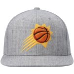 Phoenix Suns mens phoenix suns mitchell  ness heathered gray 2.0 snapback hat Collection | Official Suns Shop