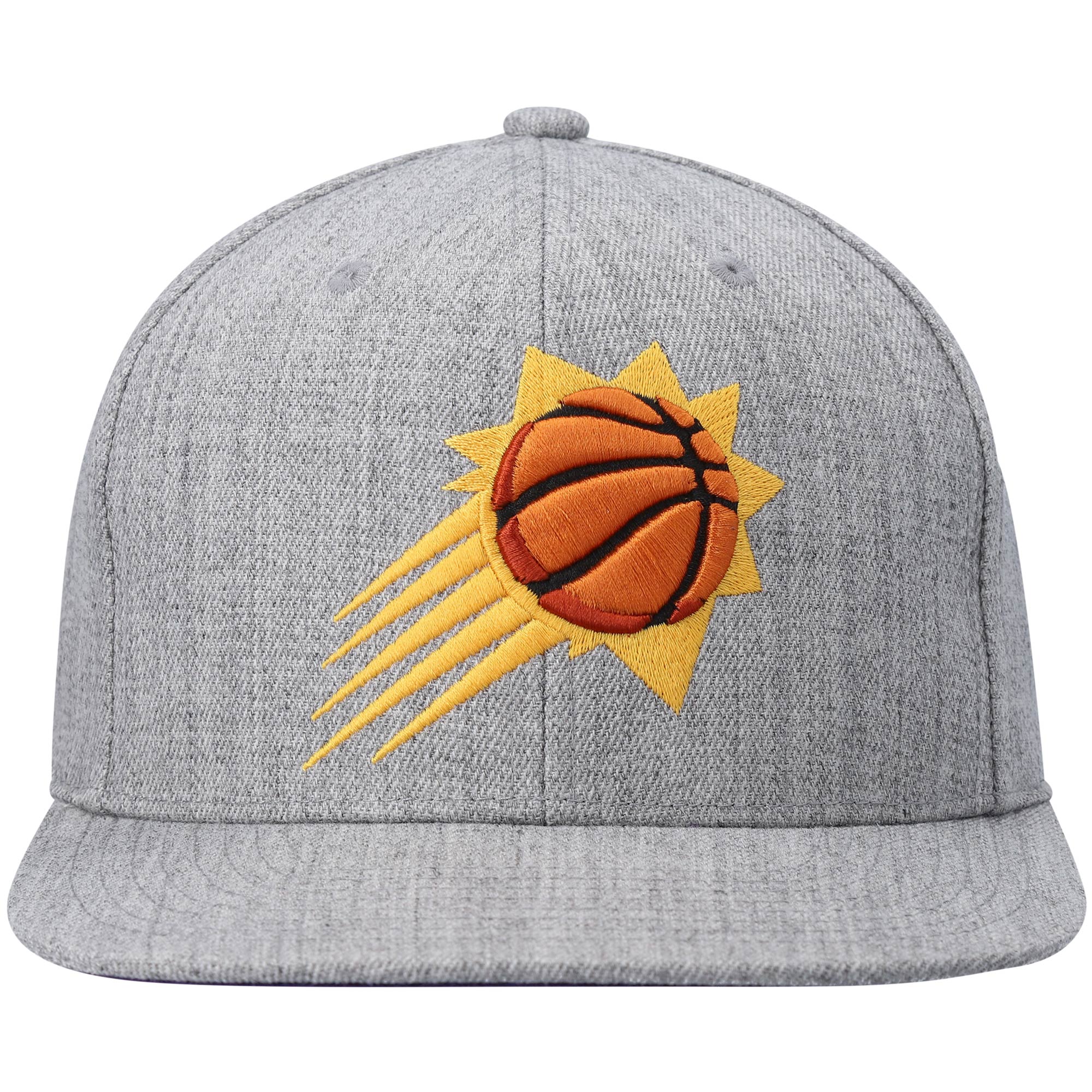 Phoenix Suns mens phoenix suns mitchell  ness heathered gray 2.0 snapback hat Collection | Official Suns Shop