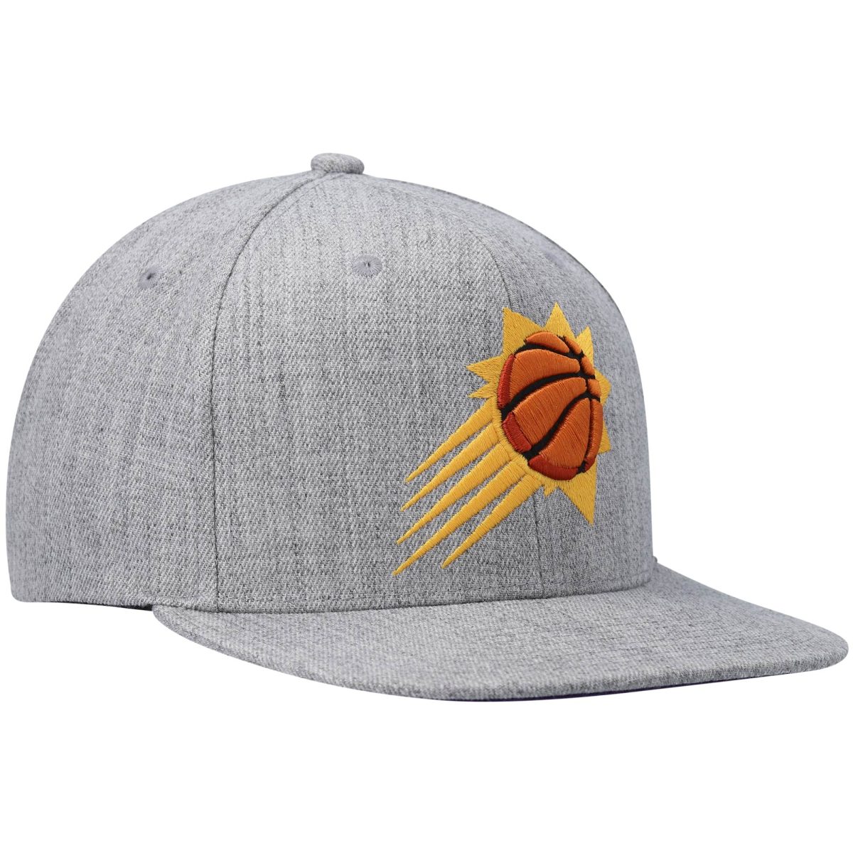 Phoenix Suns mens phoenix suns mitchell  ness heathered gray 2.0 snapback hat Collection | Official Suns Shop