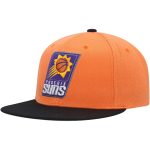 Phoenix Suns mens phoenix suns mitchell  ness orangeblack side core 2.0 snapback hat Collection | Official Suns Shop